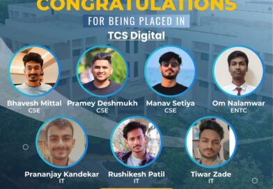 Seven Students receive TCS Digital Offer