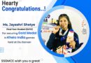 Golden Glory for SSGMCE: Jayashri Shetye Shines at Khelo India Games