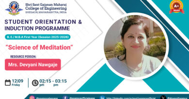 🚀 Day 4 | Session IV | Orientation & Induction Programme 2025–26 (B.E./M.B.A. First Year)